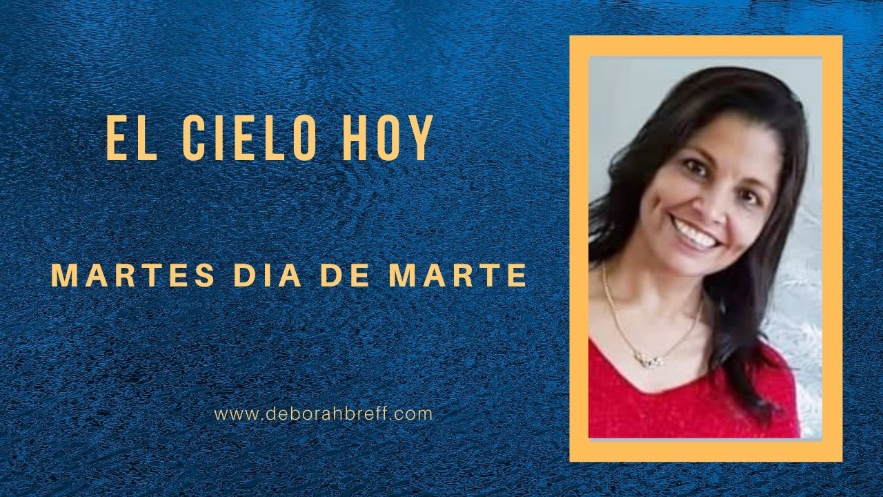 EL CIELO HOY. MARTES DIA DE MARTE. 14 DE DIC 2021.